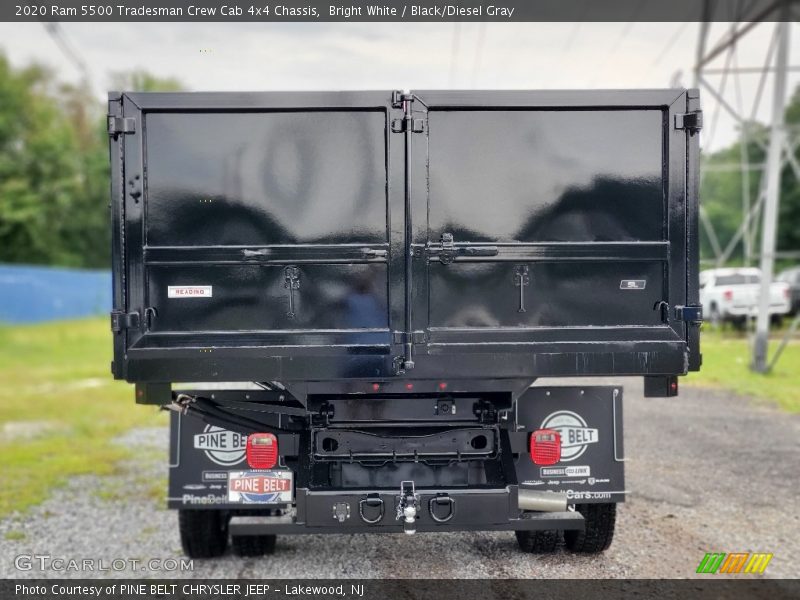 Bright White / Black/Diesel Gray 2020 Ram 5500 Tradesman Crew Cab 4x4 Chassis