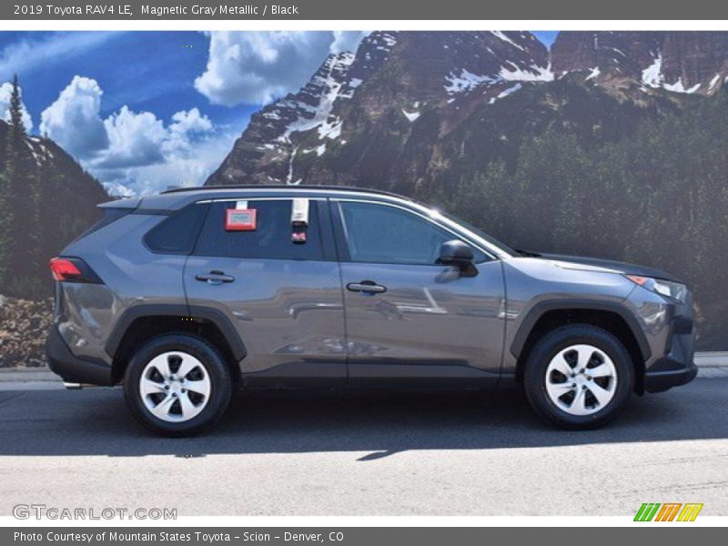 Magnetic Gray Metallic / Black 2019 Toyota RAV4 LE