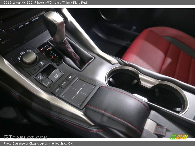 Ultra White / Rioja Red 2016 Lexus NX 200t F Sport AWD