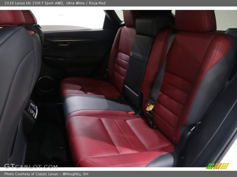 Ultra White / Rioja Red 2016 Lexus NX 200t F Sport AWD