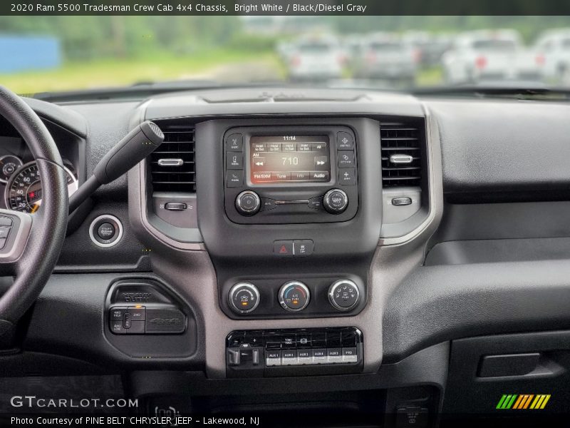 Bright White / Black/Diesel Gray 2020 Ram 5500 Tradesman Crew Cab 4x4 Chassis