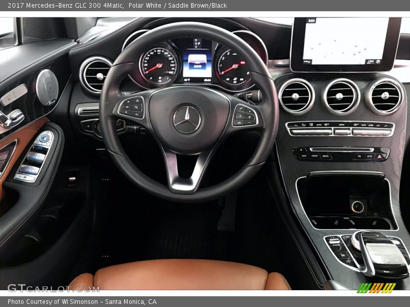 Dashboard of 2017 GLC 300 4Matic