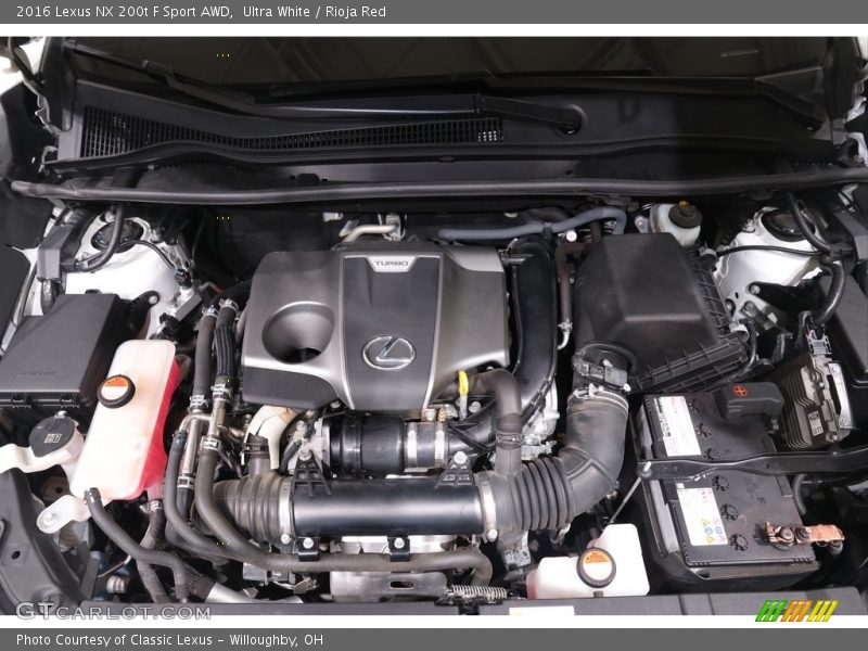 Ultra White / Rioja Red 2016 Lexus NX 200t F Sport AWD