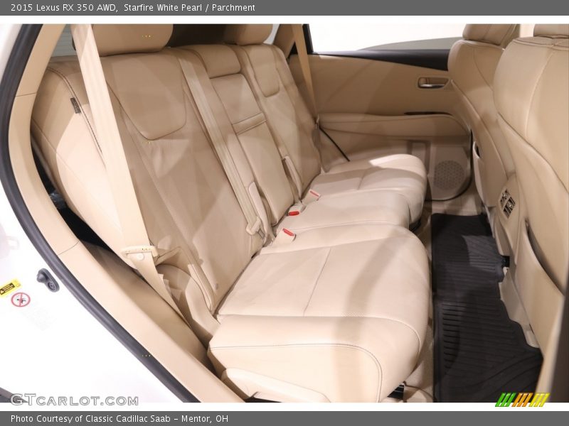 Starfire White Pearl / Parchment 2015 Lexus RX 350 AWD