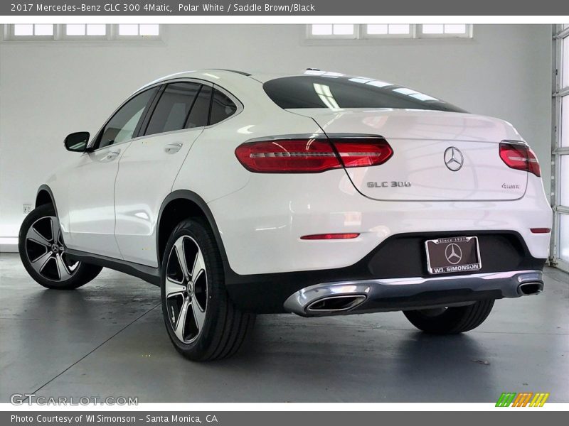 Polar White / Saddle Brown/Black 2017 Mercedes-Benz GLC 300 4Matic