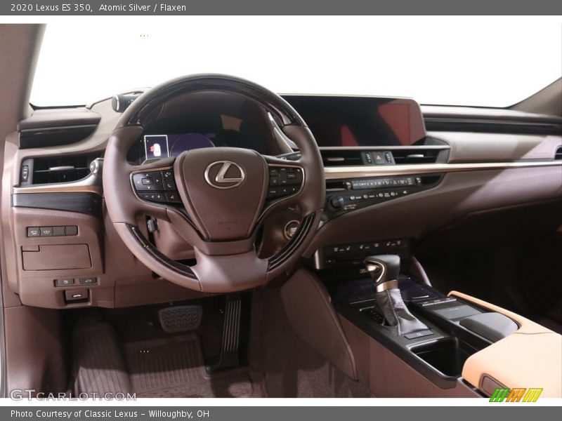 Atomic Silver / Flaxen 2020 Lexus ES 350