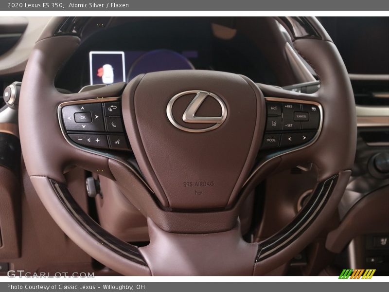 Atomic Silver / Flaxen 2020 Lexus ES 350