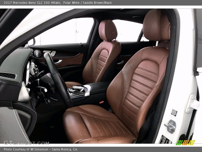 Front Seat of 2017 GLC 300 4Matic