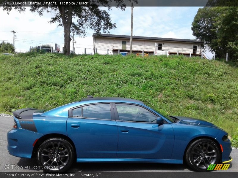 Frostbite / Black 2020 Dodge Charger Daytona