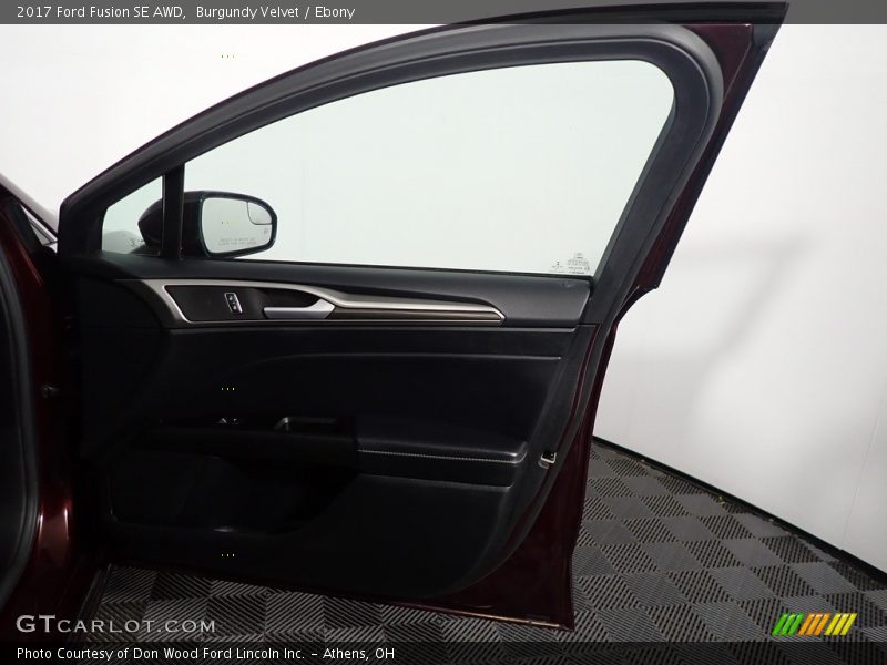 Burgundy Velvet / Ebony 2017 Ford Fusion SE AWD