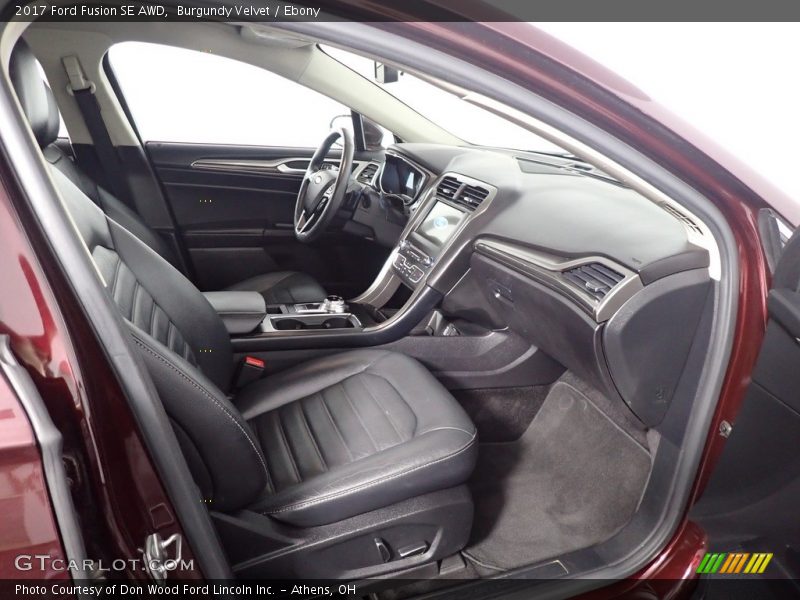 Burgundy Velvet / Ebony 2017 Ford Fusion SE AWD