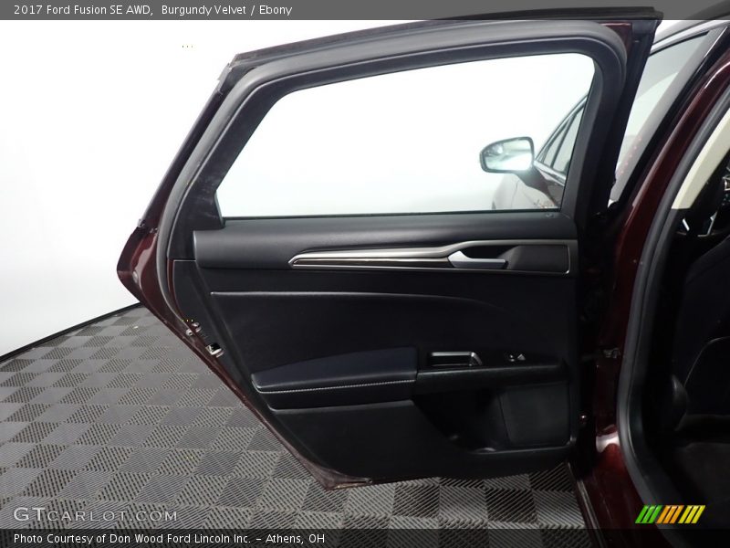 Burgundy Velvet / Ebony 2017 Ford Fusion SE AWD