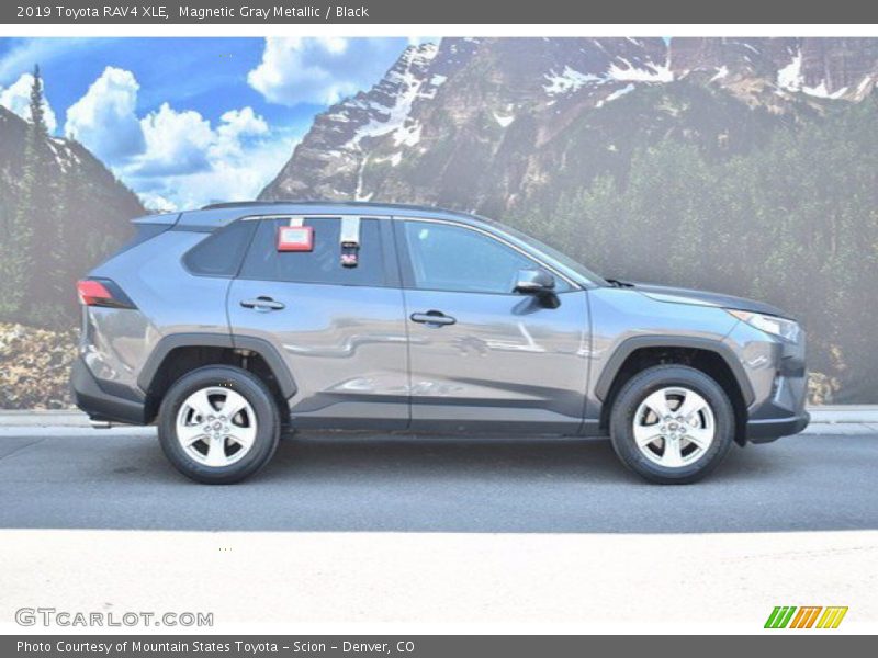 Magnetic Gray Metallic / Black 2019 Toyota RAV4 XLE