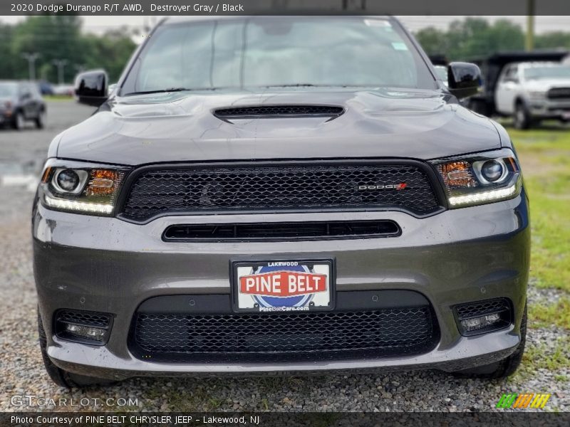 Destroyer Gray / Black 2020 Dodge Durango R/T AWD