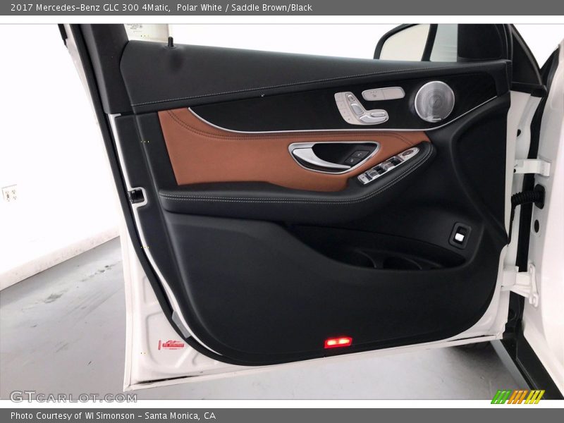 Polar White / Saddle Brown/Black 2017 Mercedes-Benz GLC 300 4Matic