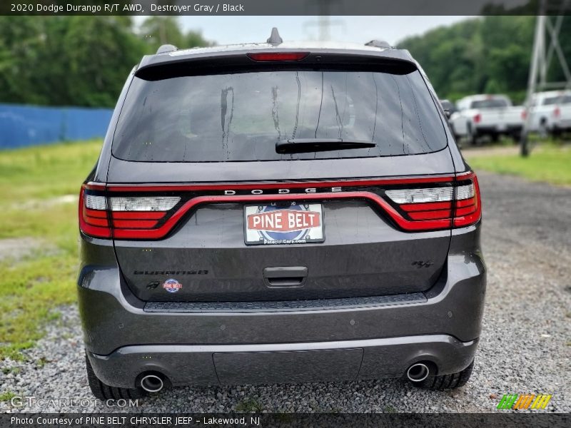 Destroyer Gray / Black 2020 Dodge Durango R/T AWD