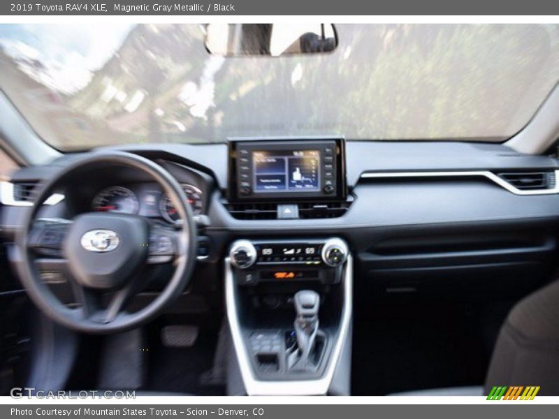 Magnetic Gray Metallic / Black 2019 Toyota RAV4 XLE