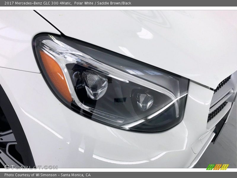 Polar White / Saddle Brown/Black 2017 Mercedes-Benz GLC 300 4Matic
