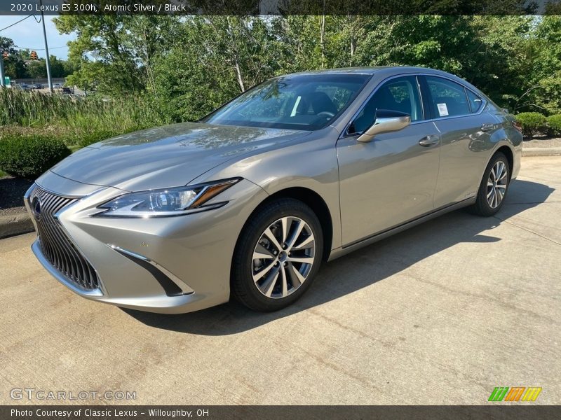 Atomic Silver / Black 2020 Lexus ES 300h