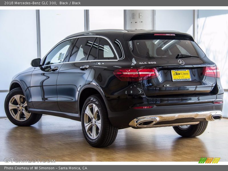 Black / Black 2018 Mercedes-Benz GLC 300