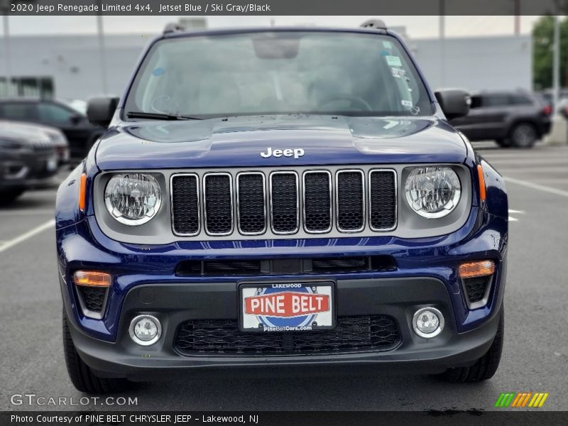 Jetset Blue / Ski Gray/Black 2020 Jeep Renegade Limited 4x4