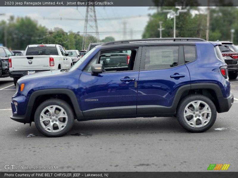 Jetset Blue / Ski Gray/Black 2020 Jeep Renegade Limited 4x4