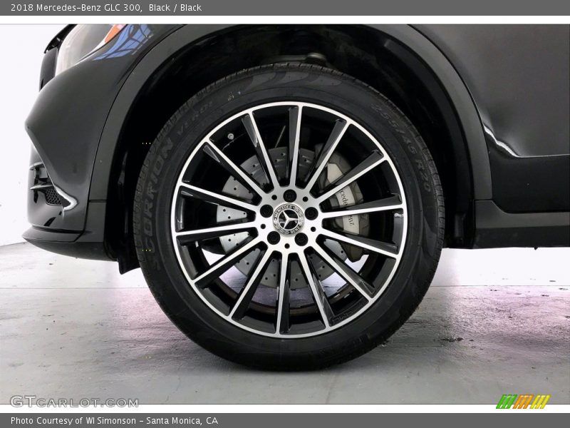 Black / Black 2018 Mercedes-Benz GLC 300