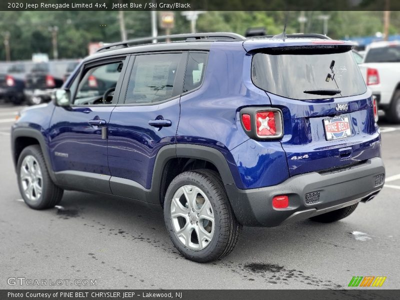 Jetset Blue / Ski Gray/Black 2020 Jeep Renegade Limited 4x4