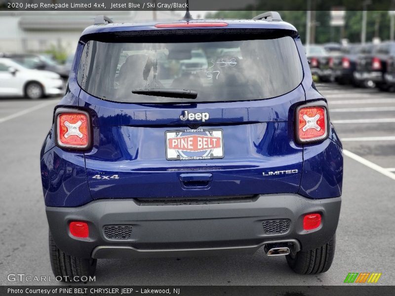 Jetset Blue / Ski Gray/Black 2020 Jeep Renegade Limited 4x4