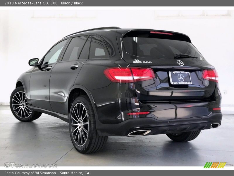 Black / Black 2018 Mercedes-Benz GLC 300