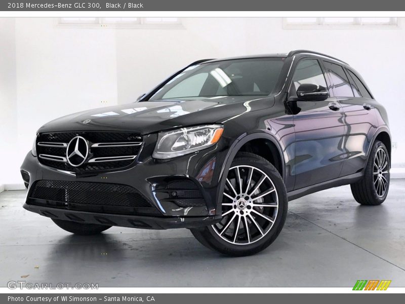 Black / Black 2018 Mercedes-Benz GLC 300
