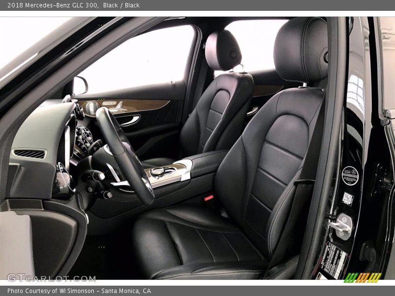 Black / Black 2018 Mercedes-Benz GLC 300