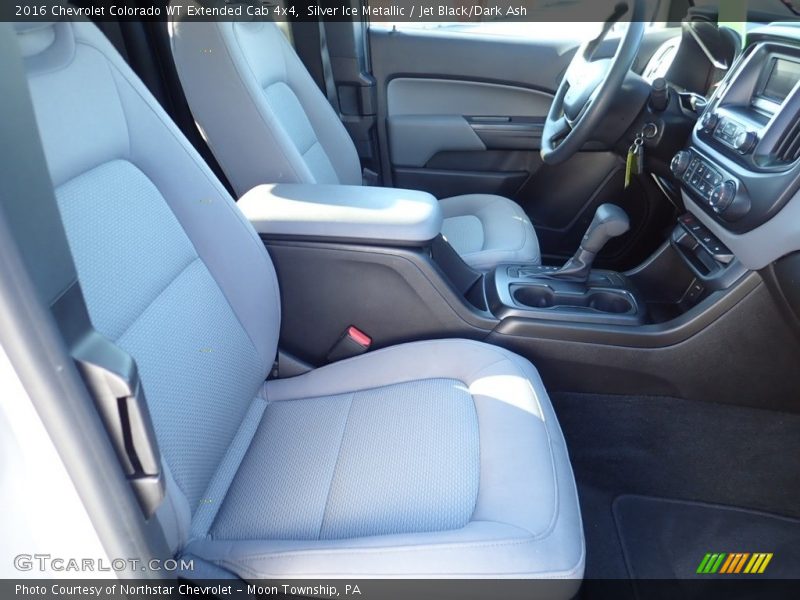 Front Seat of 2016 Colorado WT Extended Cab 4x4