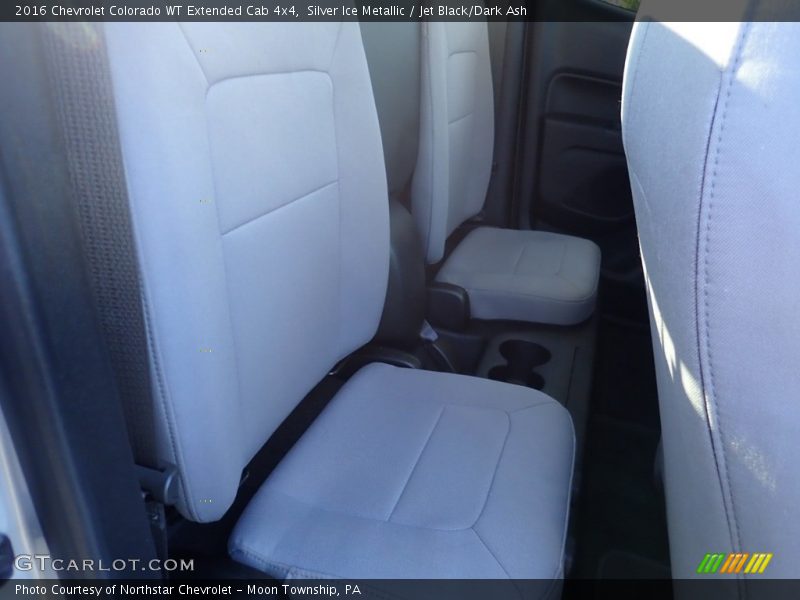 Silver Ice Metallic / Jet Black/Dark Ash 2016 Chevrolet Colorado WT Extended Cab 4x4