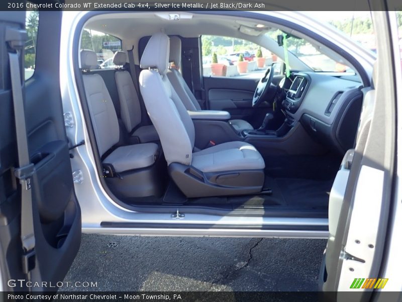  2016 Colorado WT Extended Cab 4x4 Jet Black/Dark Ash Interior