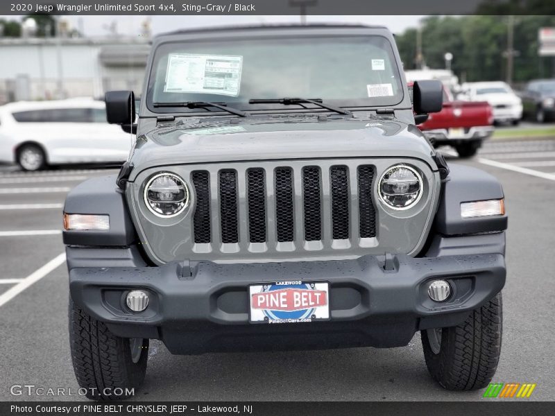Sting-Gray / Black 2020 Jeep Wrangler Unlimited Sport 4x4