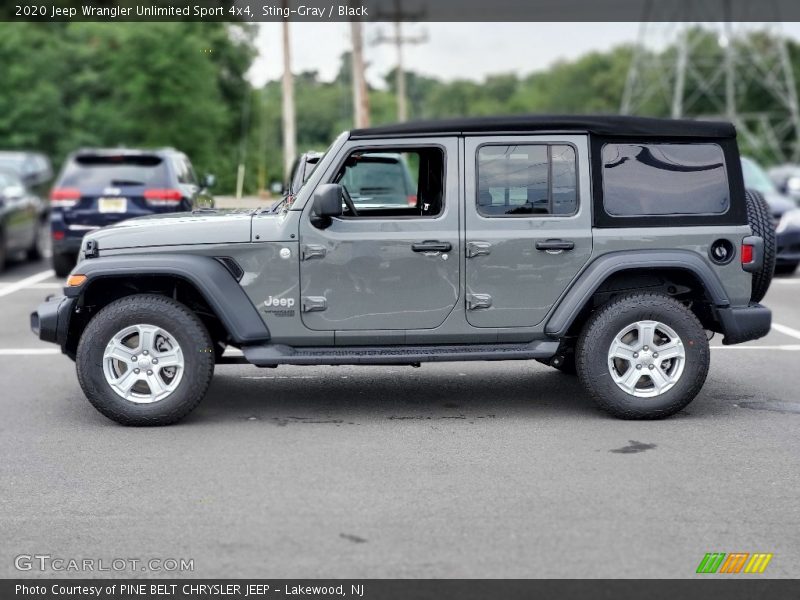  2020 Wrangler Unlimited Sport 4x4 Sting-Gray