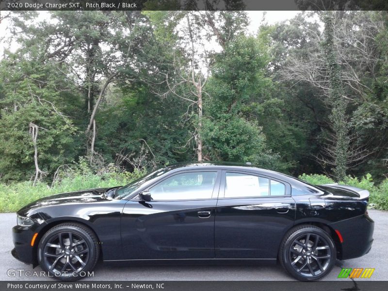 Pitch Black / Black 2020 Dodge Charger SXT