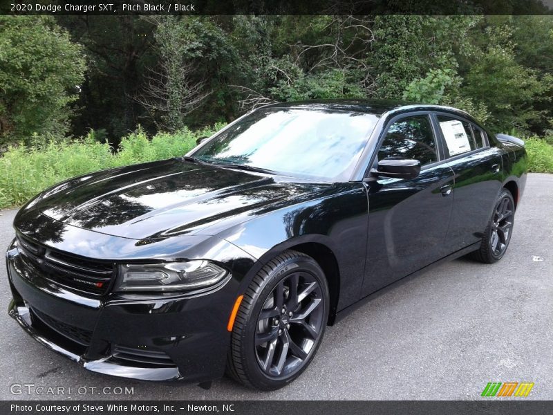 Pitch Black / Black 2020 Dodge Charger SXT