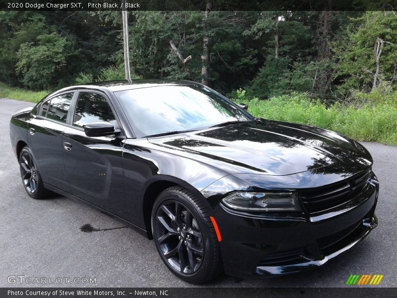 Pitch Black / Black 2020 Dodge Charger SXT