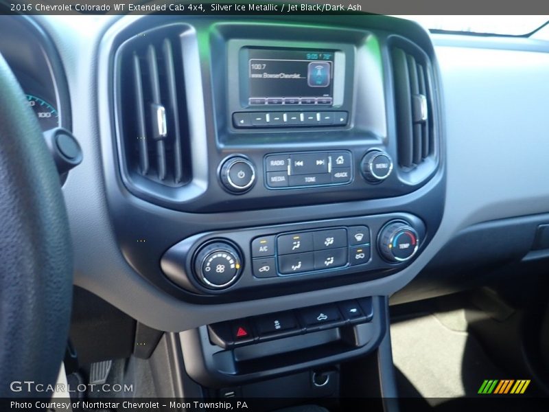 Controls of 2016 Colorado WT Extended Cab 4x4