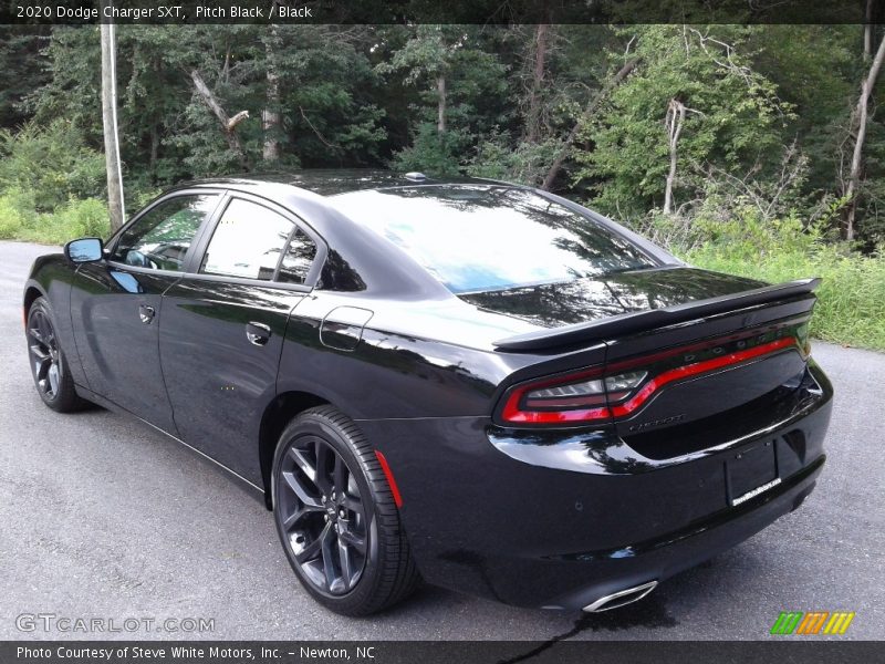 Pitch Black / Black 2020 Dodge Charger SXT