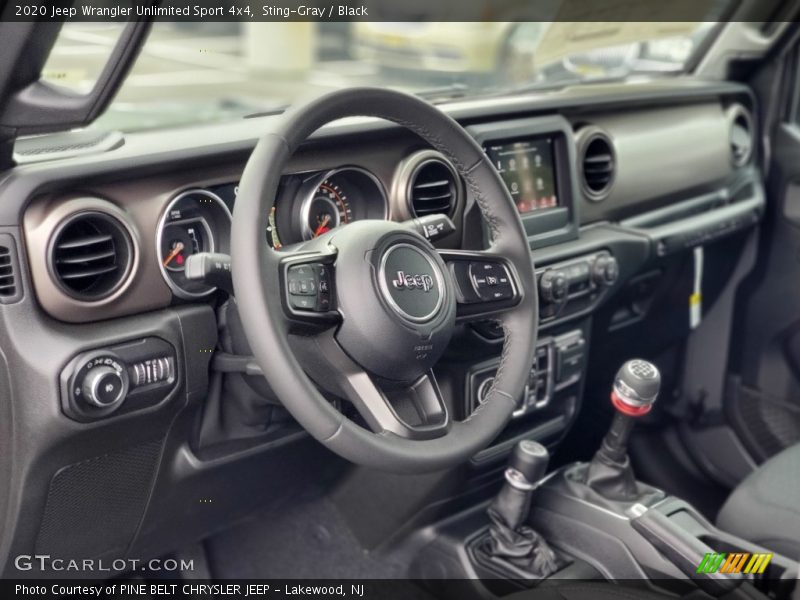 Sting-Gray / Black 2020 Jeep Wrangler Unlimited Sport 4x4