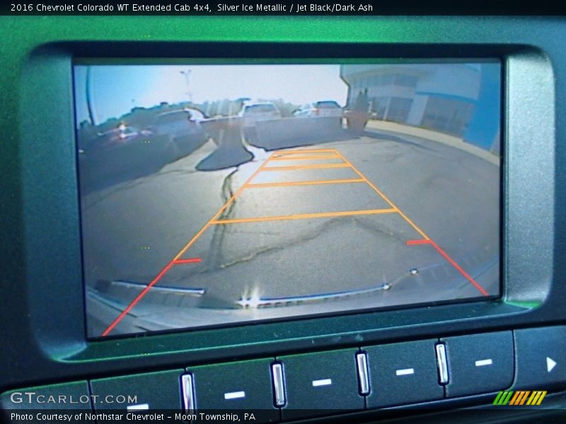 Silver Ice Metallic / Jet Black/Dark Ash 2016 Chevrolet Colorado WT Extended Cab 4x4