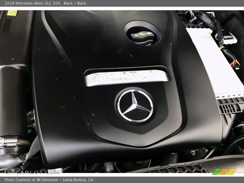 Black / Black 2018 Mercedes-Benz GLC 300