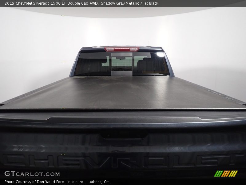Shadow Gray Metallic / Jet Black 2019 Chevrolet Silverado 1500 LT Double Cab 4WD