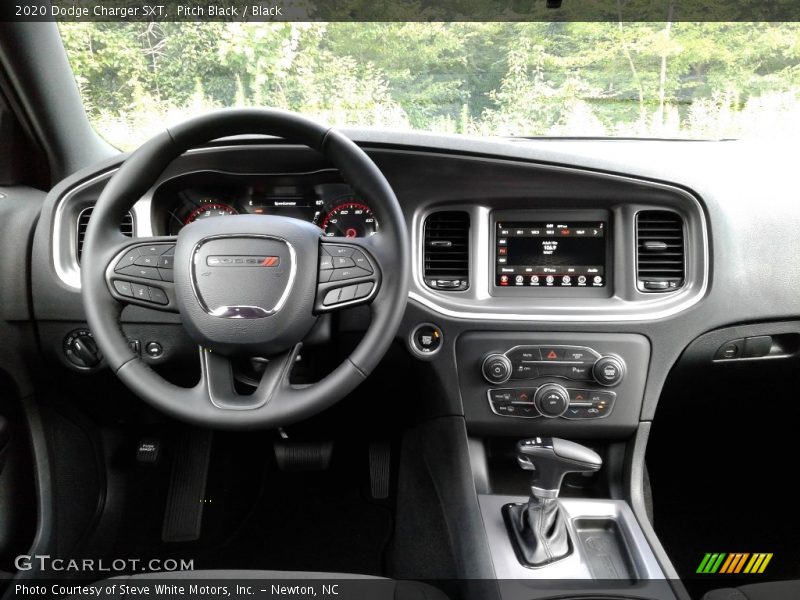 Pitch Black / Black 2020 Dodge Charger SXT