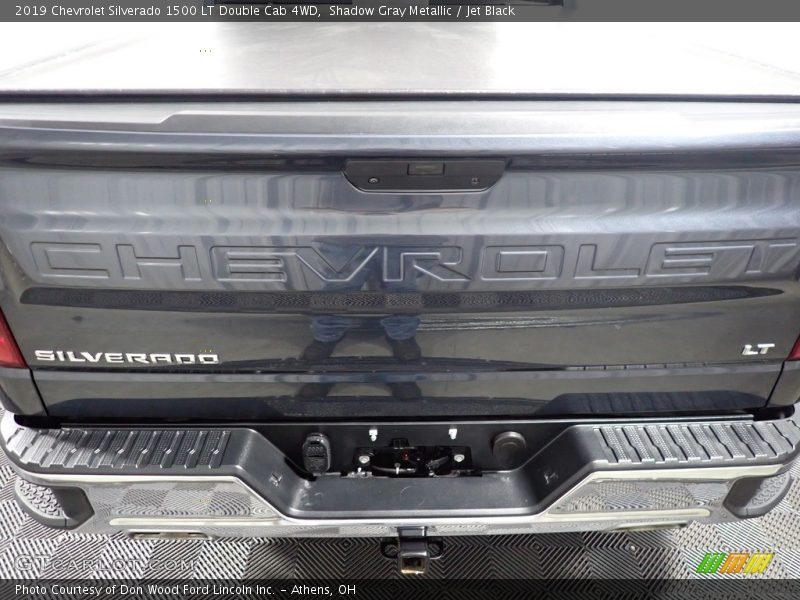 Shadow Gray Metallic / Jet Black 2019 Chevrolet Silverado 1500 LT Double Cab 4WD