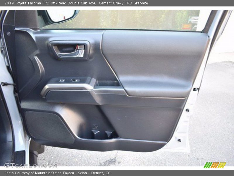 Cement Gray / TRD Graphite 2019 Toyota Tacoma TRD Off-Road Double Cab 4x4