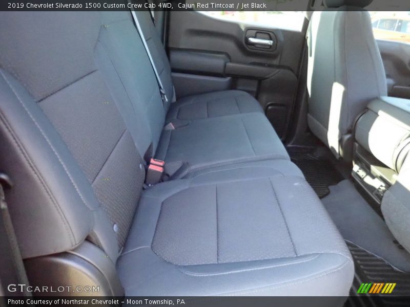 Cajun Red Tintcoat / Jet Black 2019 Chevrolet Silverado 1500 Custom Crew Cab 4WD